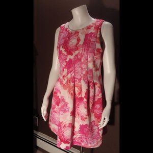 Pink Floral Dress, Jessica Howard, Size 12P